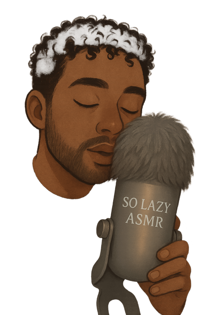 Un artiste ASMR qui fait des chuchotements